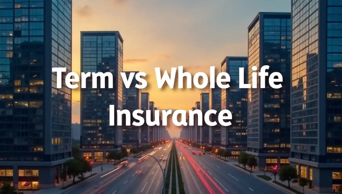 term vs whole life insurance